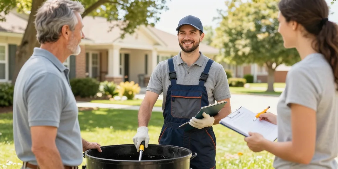 Trustworthy septic maintenance by licensed professionals at a local business.