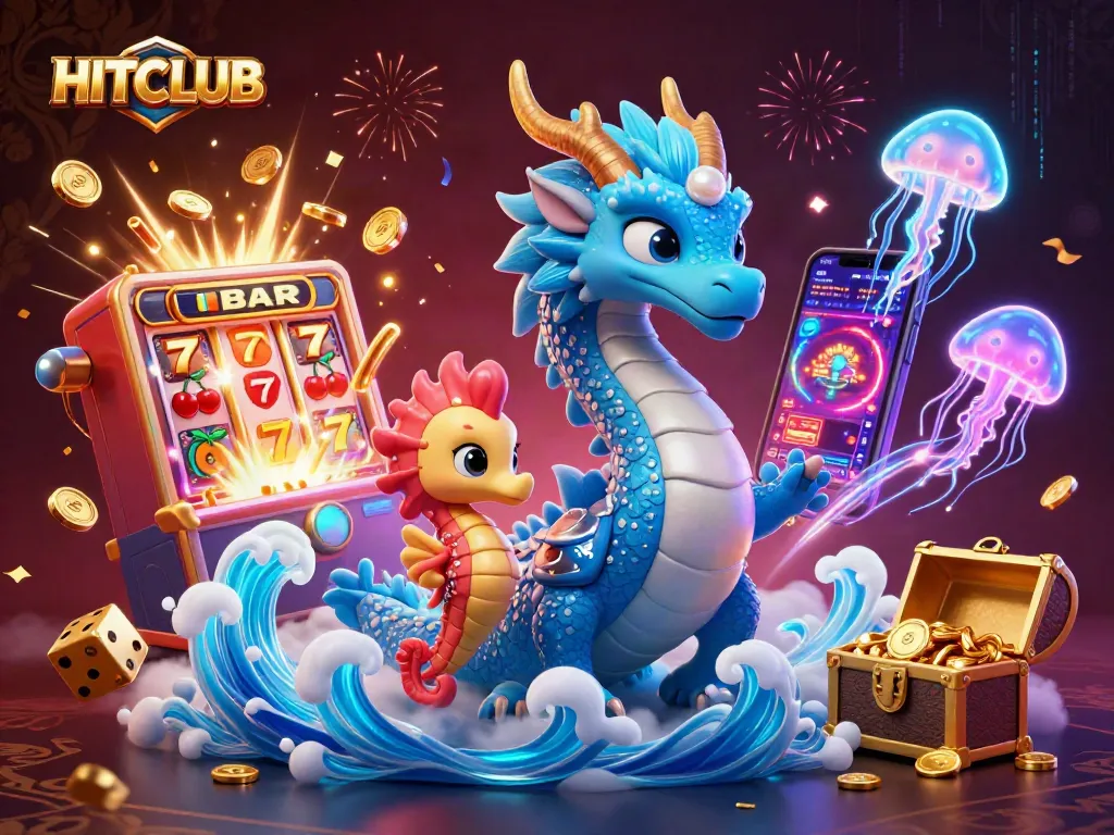 HITCLUB captivates players with epic jackpot excitement featuring a dazzling underwater scene.