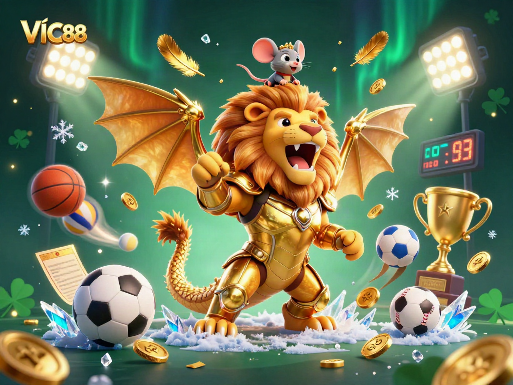 Experience thrilling gameplay at VIC88 with dynamic sports betting action and vibrant casino visuals.