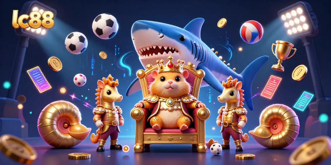 Play at lc88 for an immersive gaming experience featuring the hamster king's dynamic casino kingdom.