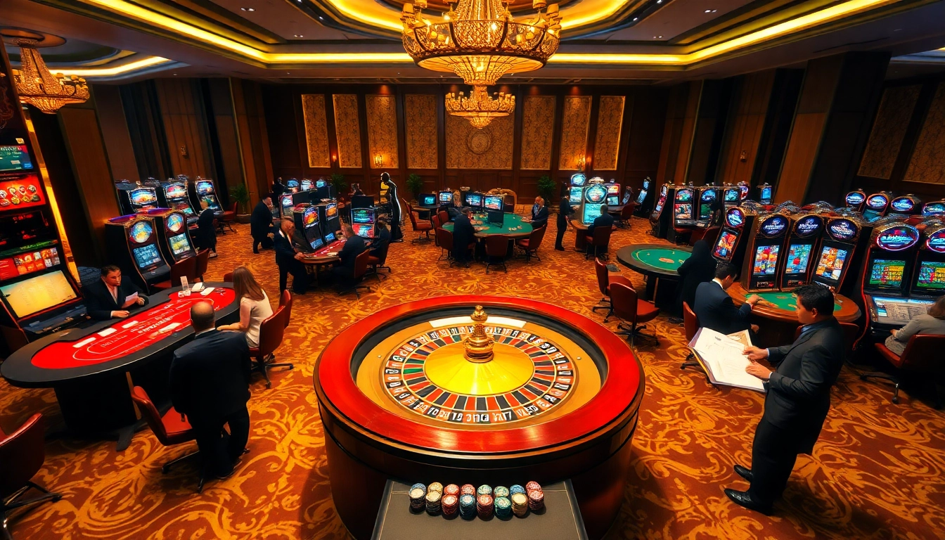 Experience thrilling casino gameplay at https://cm88net.com/ with vibrant tables and excited players.