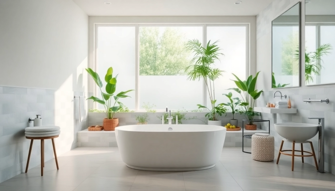 Transform your space with inspiring bathroom remodeling near me, featuring elegant design and modern fixtures.