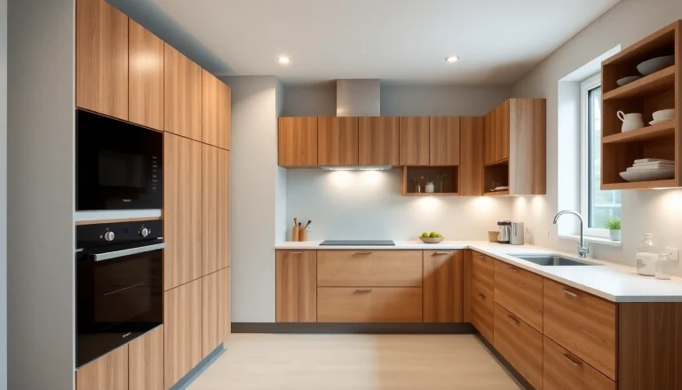 Explore уреди за вграждане in a stylish kitchen with modern aesthetics and seamless integration.