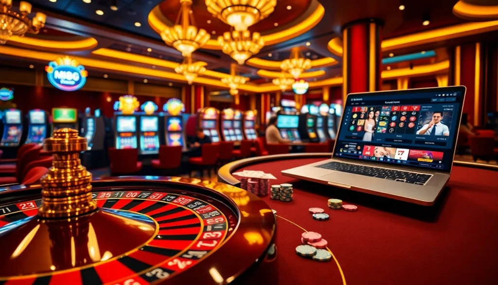 Experience high-stakes gambling at https://mm88.in.net/ with vibrant casino tables and engaging players.