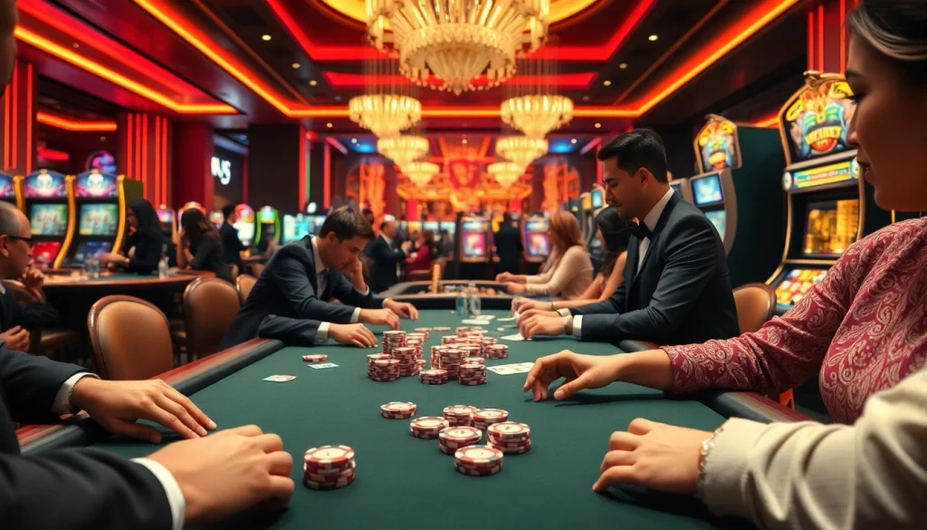 LC88 Vip gaming experience with luxury atmosphere and engaged players.