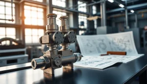 The HM88 valve manifold system displayed in a professional industrial setting, showcasing advanced engineering.