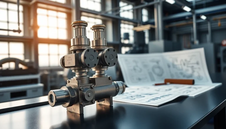 The HM88 valve manifold system displayed in a professional industrial setting, showcasing advanced engineering.