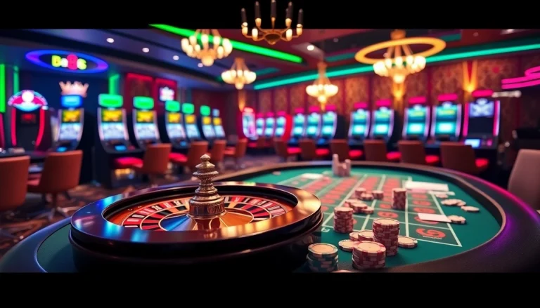 Experience the excitement of online gaming at https://da88.co.im/ with vibrant casino elements.
