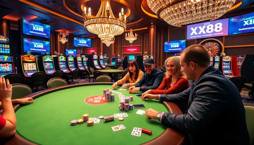Experience the thrill of winning with https://xx88.promo/ featuring vibrant poker games and exciting casino visuals.