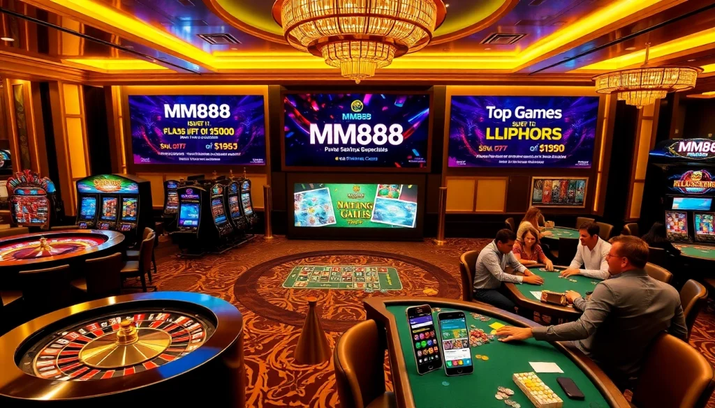 Experience the excitement of MM88 with engaging casino games and promotions that elevate your betting.