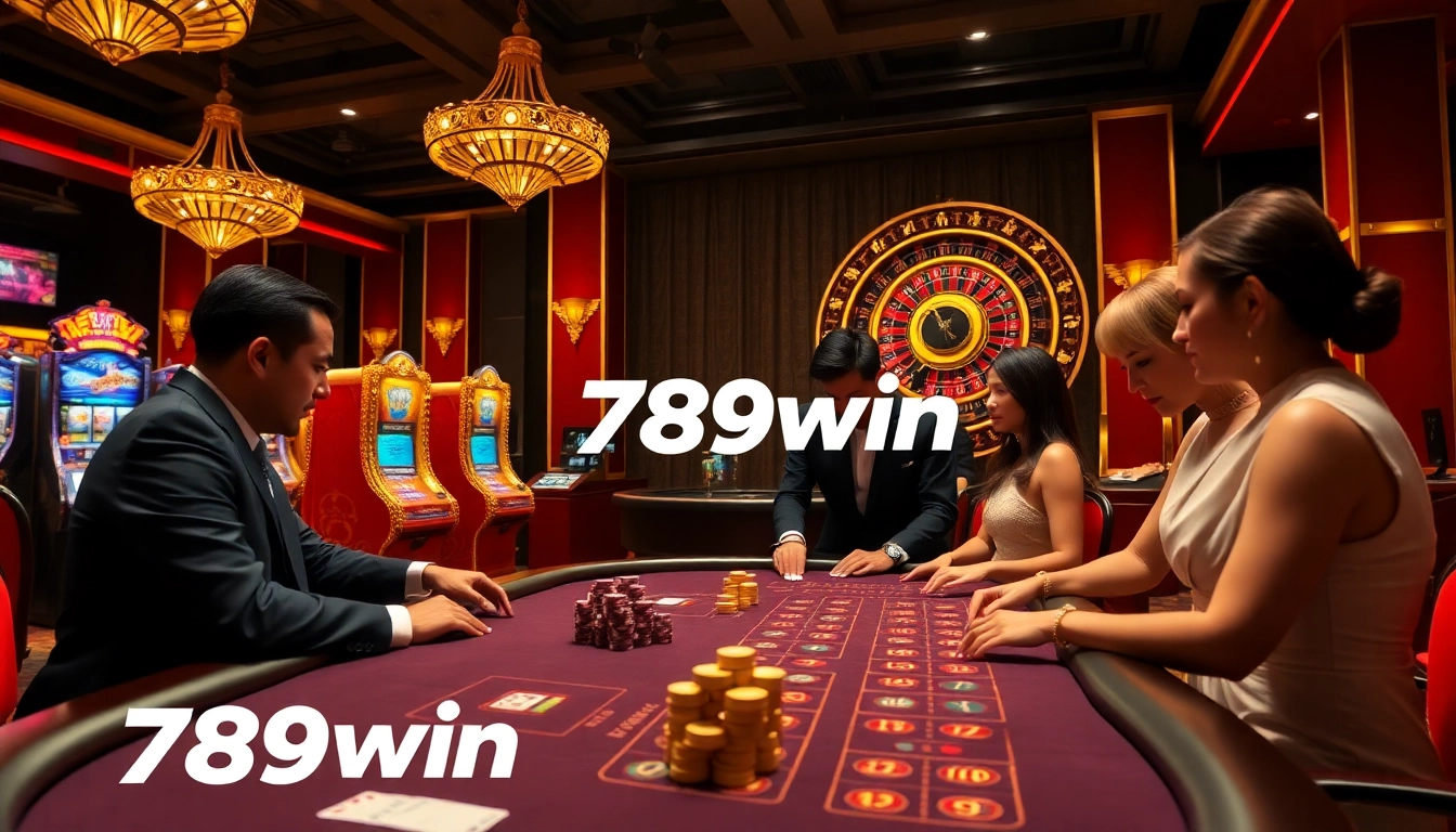 Experience thrilling gameplay at 789win with lively casino tables and vibrant betting action.