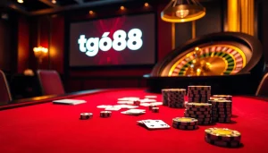 Tải go88 for an exciting online gaming experience at a luxurious casino table.