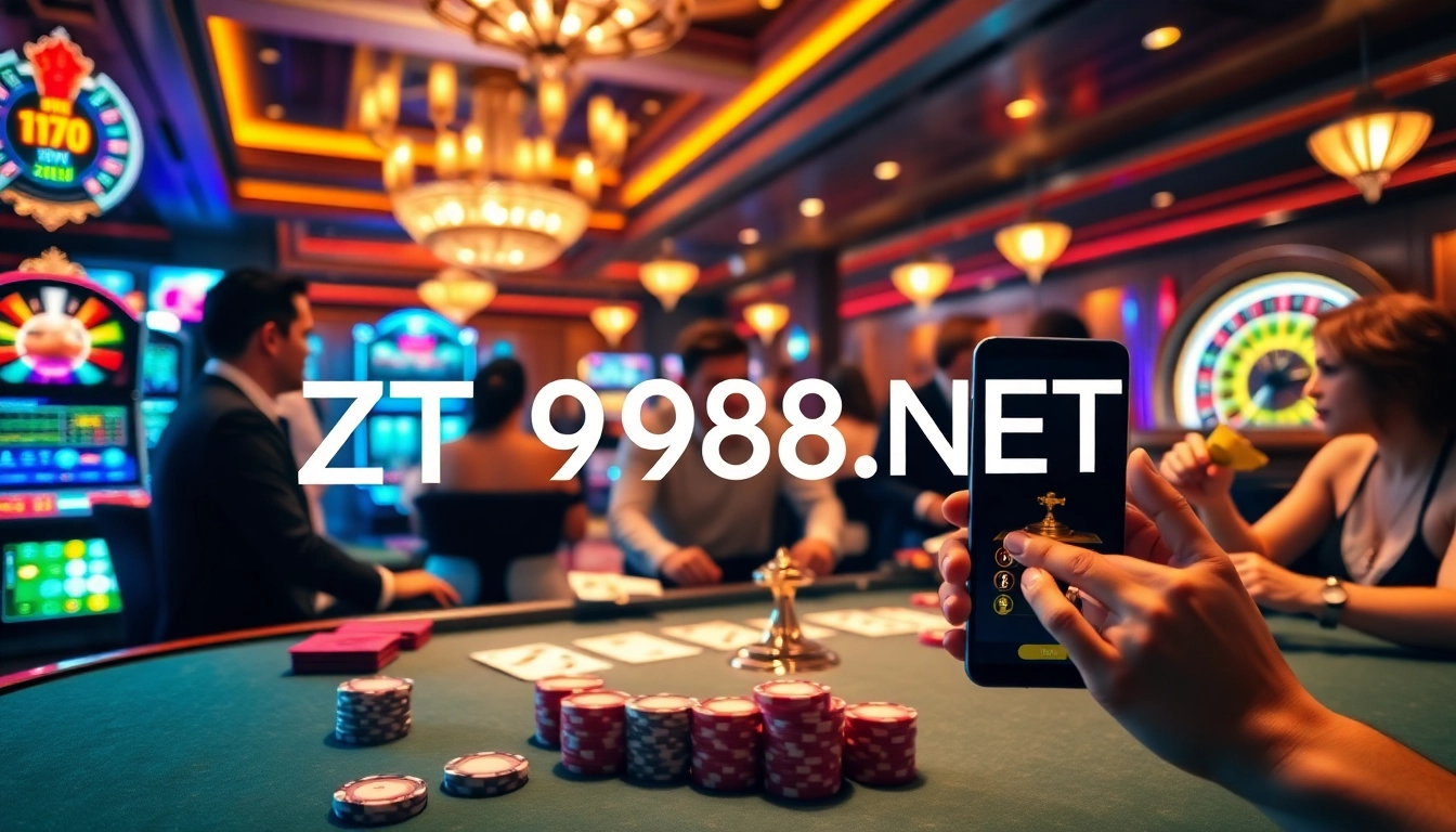 Experience the thrill of gaming at ZT9398.NET with vibrant tables, players, and advanced technology.
