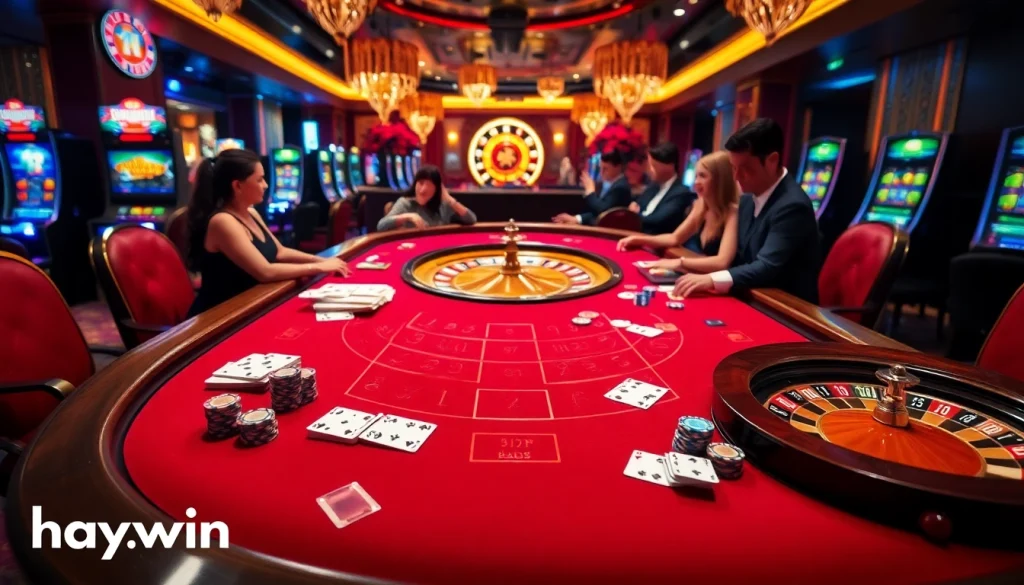 Experience the thrill of casino games at hay.win with vibrant tables and exciting gameplay.