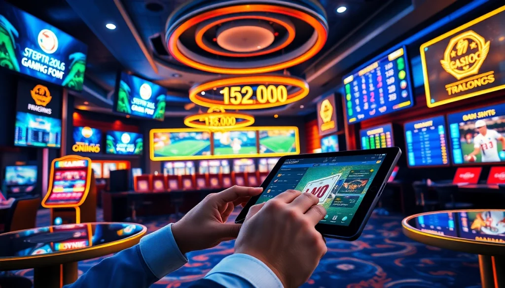 Engaging online gaming experience at winvn88.live with dynamic sports betting interface.