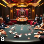 Exciting poker action at say88, featuring high-stakes gameplay and luxurious casino elements.