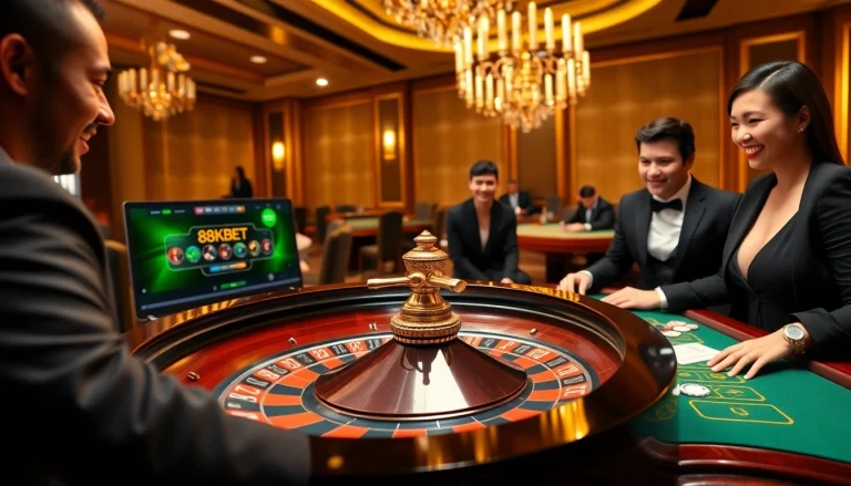 Experience the excitement of online gambling with 8kbet đăng nhập at a luxurious casino.