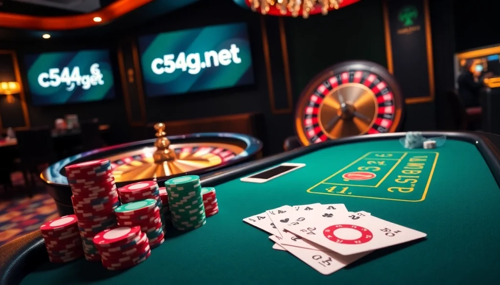 Experience vibrant gaming at c54.gb.net featuring poker tables, roulette, and top betting action.