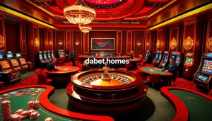 Exciting betting action at https://dabet.homes with roulette and poker chips showcasing professional casino experience.