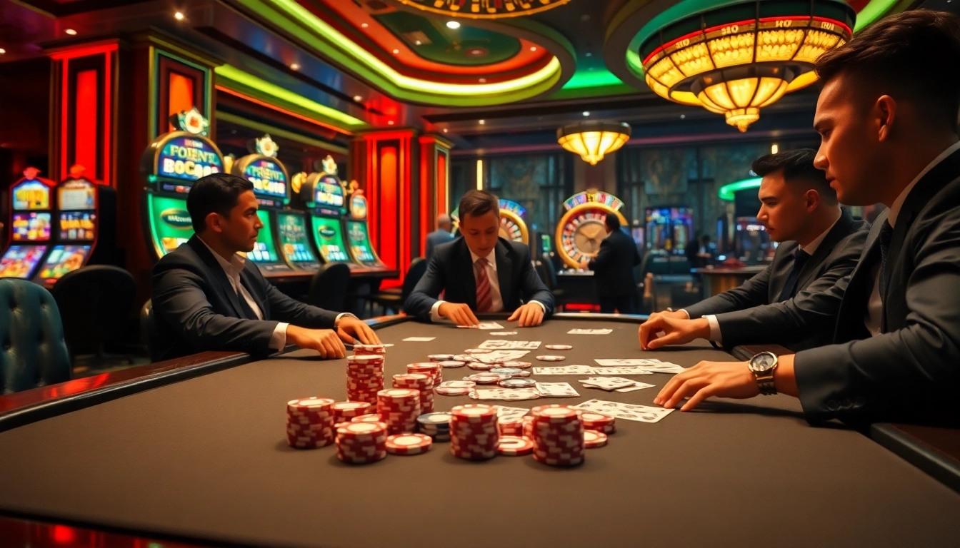 Experience intense poker action and luxury gaming at https://uu88games.com/ with vibrant casino atmosphere.
