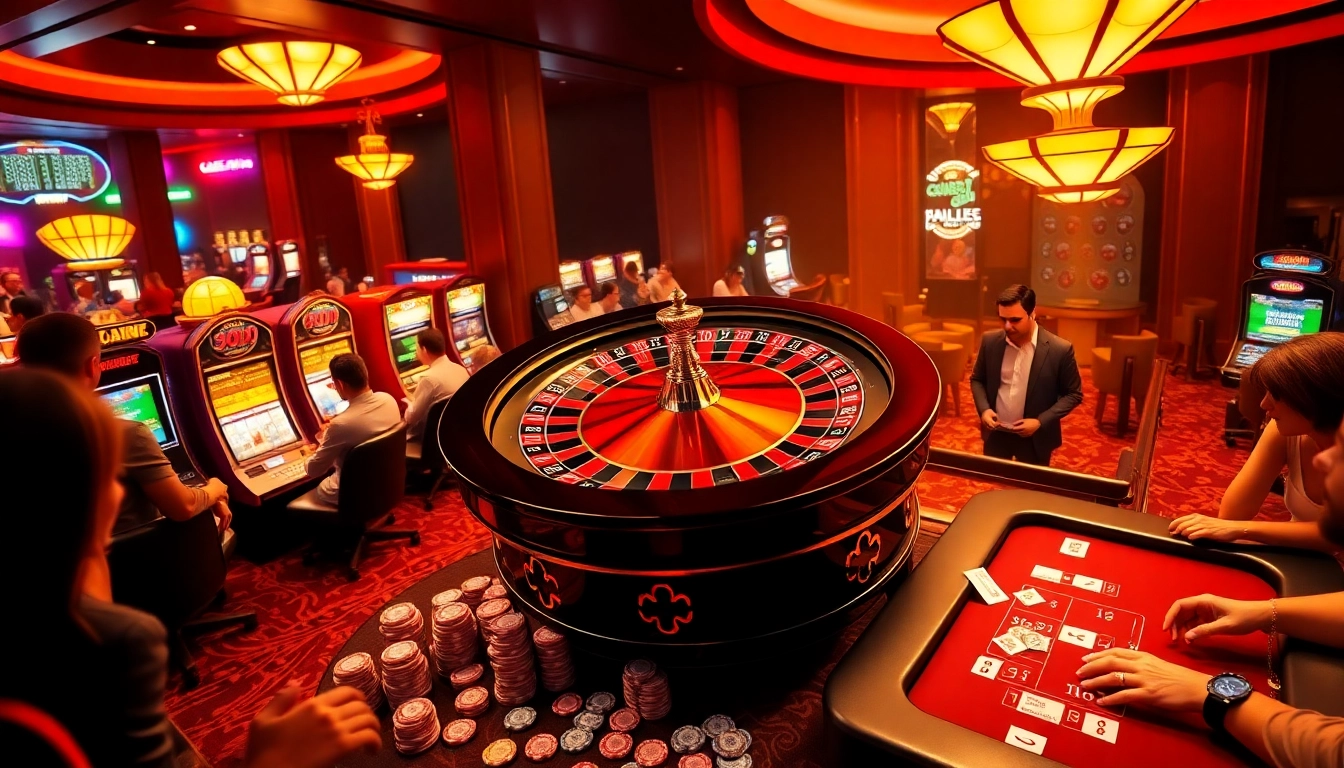 Experience the luxury and excitement of tg88 com Casino with vibrant gaming elements.