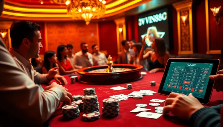 Experience the thrill of VIN88 with engaging casino games and vibrant casino visuals.