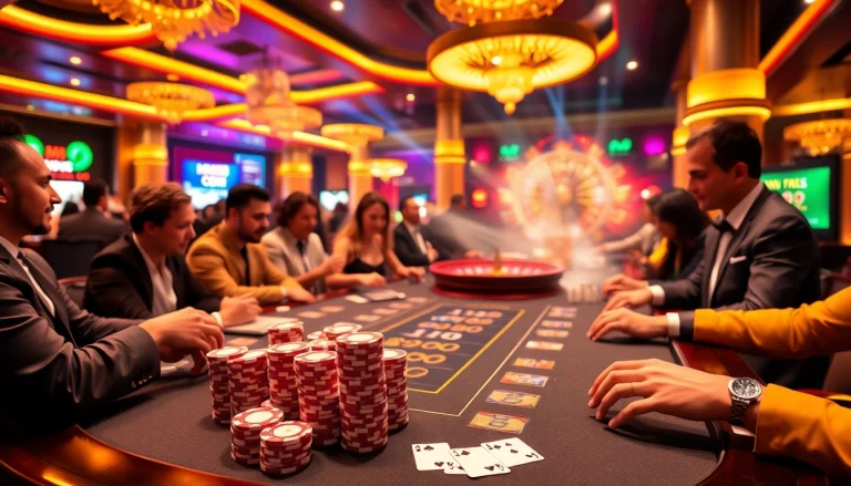 Experience thrilling gameplay at MM88 COM with vibrant poker chips and an exciting online interface.