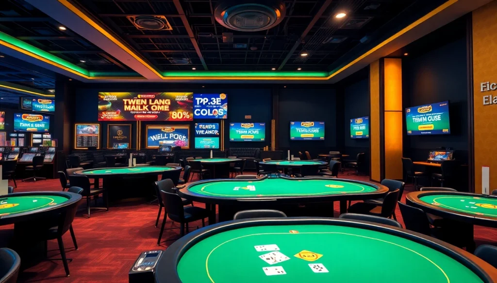 Experience the excitement of online gambling at tk88win.live, showcasing vibrant casino games and sports betting.