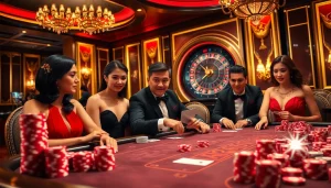 Experience the thrill of 79king with vibrant poker chips and elegant casino ambiance.