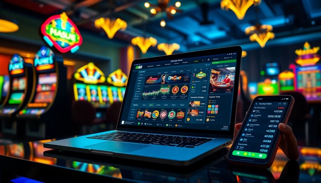 Experience the excitement of IQ88 online betting with cutting-edge gaming interfaces and vibrant visuals.