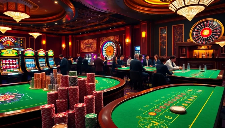 Players enjoying exciting table games at https://go88hv.com/, highlighting strategy and luxury in gambling.