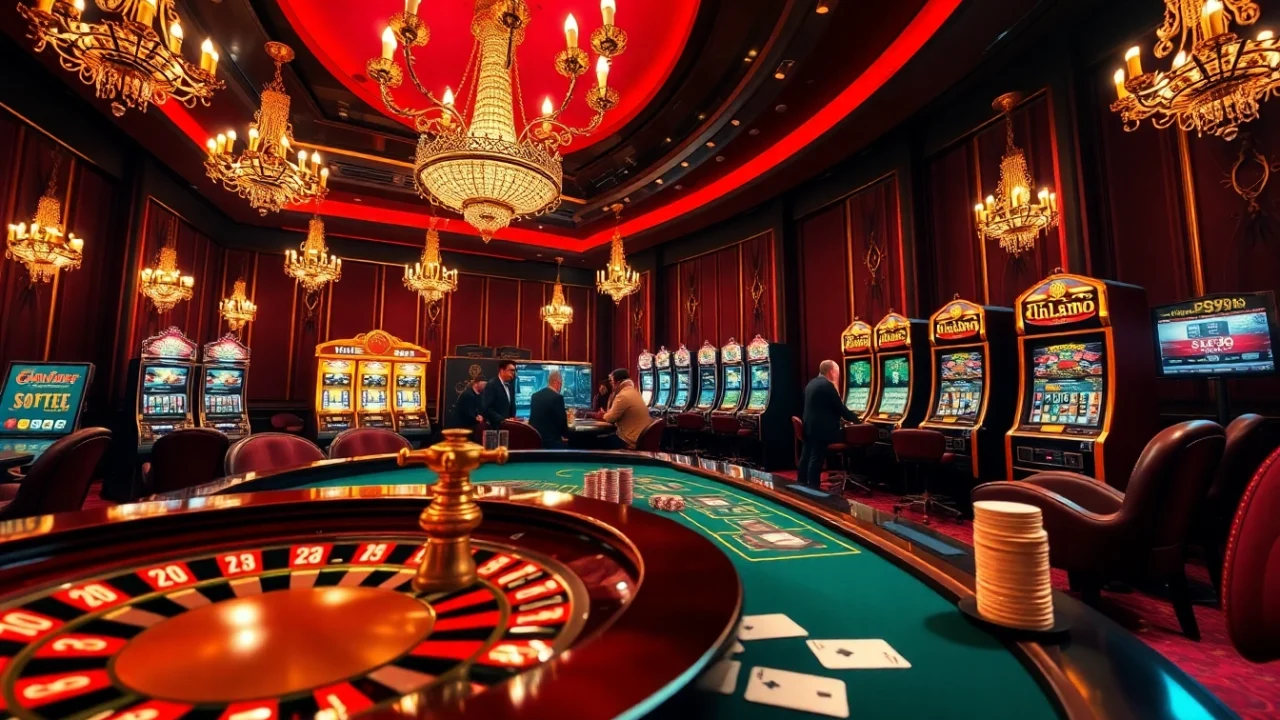 Experience the thrilling world of link PS99 through vibrant casino games and exciting betting tables.