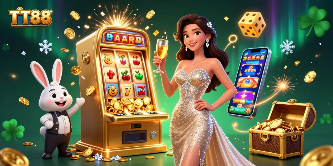 Experience winning with TT88's thrilling jackpot slots and immersive casino vibes.