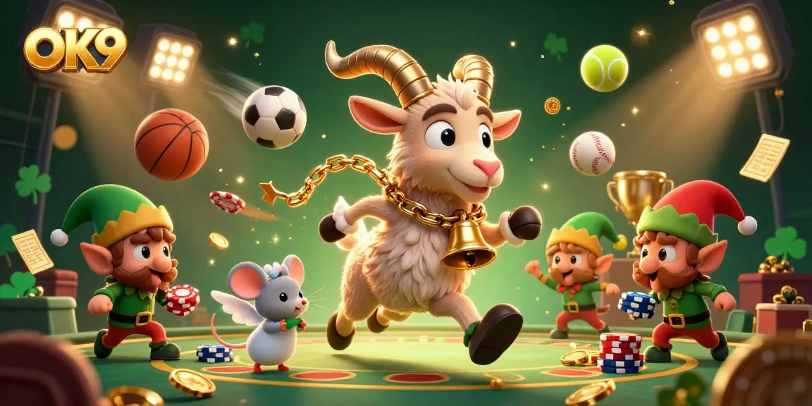 Experience thrilling games at OK9 while Krampus and characters bring festive chaos to the casino